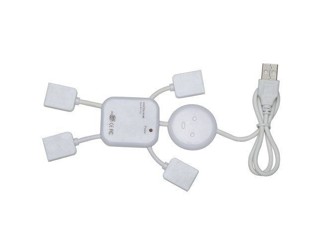 Boneco Hub com 4 entradas USB