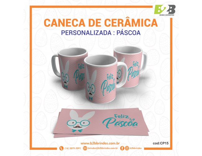 CANECA CERMICA - PSCOA