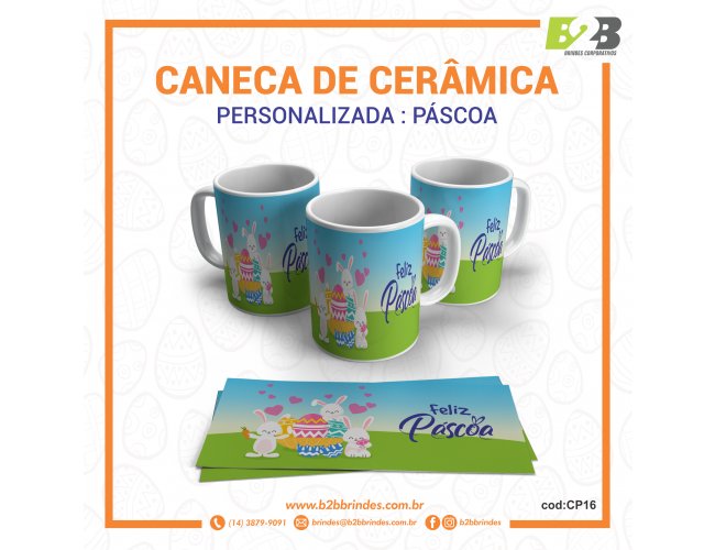 CANECA CERMICA - PSCOA