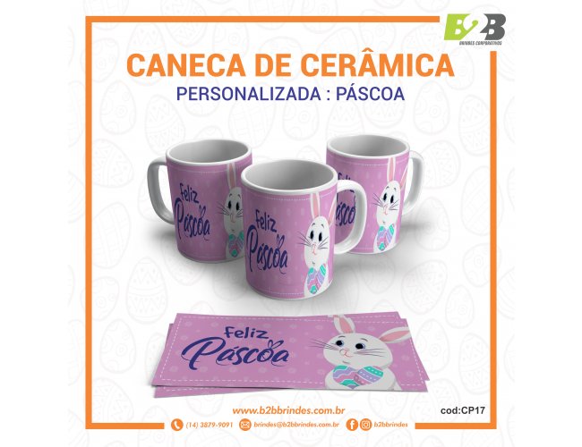 CANECA CERMICA - PSCOA