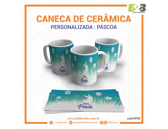 CANECA CERMICA - PSCOA