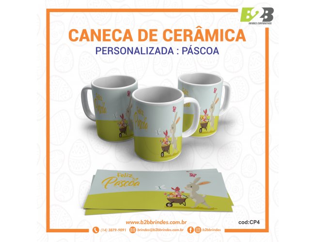 CANECA CERMICA - PSCOA