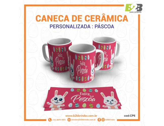 CANECA CERMICA - PSCOA