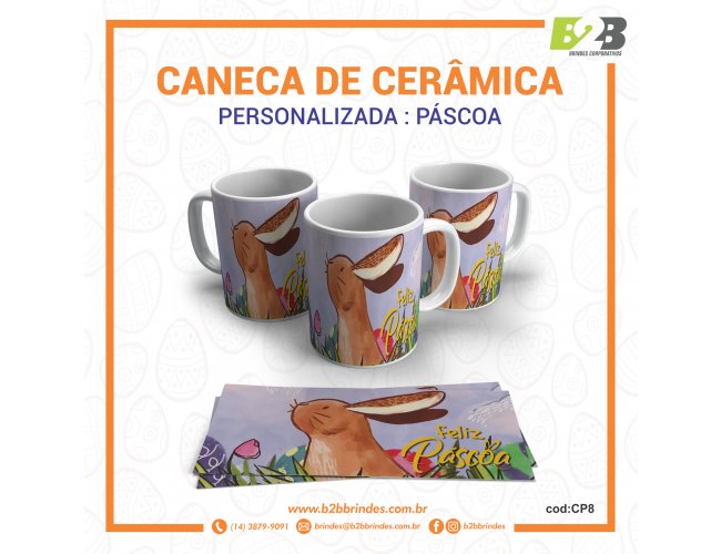 CANECA CERMICA - PSCOA