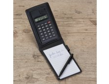 Bloco de anotaes com calculadora