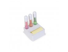 Kit marca texto com post-it